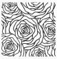 Preview: My Favorite Things "Roses All Around" 6x6" Background Cling Stamp