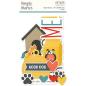 Preview: Simple Stories - Die Cuts Cardstock - "Pet Shoppe Dog " - Stanzteile