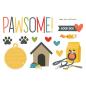 Preview: Simple Stories - Die Cuts Cardstock - "Pet Shoppe Dog " - Stanzteile