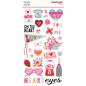 Preview: Simple Stories - Heart Eyes - Chipboard Sticker 