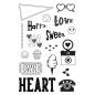 Preview: Simple Stories - Heart Eyes - Clearstamp - Stempel