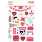 Preview: Simple Stories - Sticker Book - Heart Eyes  - Aufkleber