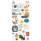 Preview: Simple Stories - Foam Stickers - Pet Shoppe Cat - Aufkleber