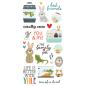 Preview: Simple Stories - Foam Sticker - Pet Shoppe  - Aufkleber