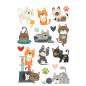 Preview: Simple Stories - Sticker Book - Pet Shoppe  - Aufkleber