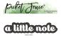 Preview: Picket Fence Studios - Dies - " A Little Note Word " - Stanze (PFSD-311)