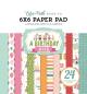 Preview: Echo Park - Paper Pad 6x6" - "A Birthday Wish Girl" - Paper Pack