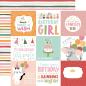 Preview: Echo Park - Paper Pad 6x6" - "A Birthday Wish Girl" - Paper Pack