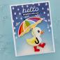 Preview: Spellbinders - Dies - "Duck with Umbrella" - Stanzschablonen