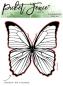 Preview: Picket Fence Studios - Stanzschablone "Soar Butterfly" Dies 4,11 x 3,98  Inch