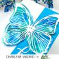 Preview: Picket Fence Studios - Stanzschablone "Soar Butterfly" Dies 4,11 x 3,98  Inch