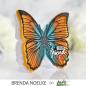 Preview: Picket Fence Studios - Stanzschablone "Soar Butterfly" Dies 4,11 x 3,98  Inch