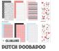 Preview: Dutch Doobadoo - Papier Kit "Sweet Polar Bears" Crafty Kit Slimline - 12 Bogen