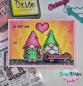 Preview: Carlijn Design - Stempel "Gnome Vrouw" Clear Stamp