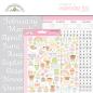 Preview: Doodlebug Design - Kalender Kit "Baby Girl First Year Calendar" 