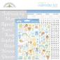 Preview: Doodlebug Design - Kalender Kit "Baby Boy First Year Calendar" 