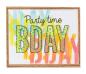 Preview: Studio Light - Schablone & Stempel "Bday Sentiments" Stencil & Clear Stamps