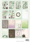 Preview: Studio Light - Designpapier - Stanzteile "Romantic Forest" DIY Block A4 - 36 Bogen