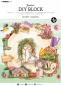 Preview: Studio Light - Designpapier - Stanzteile "Secret Garden" DIY Block A4 - 32 Bogen