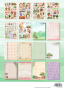 Preview: Studio Light - Designpapier - Stanzteile "Secret Garden" DIY Block A4 - 32 Bogen