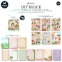 Preview: Studio Light - Designpapier - Stanzteile "Secret Garden" DIY Block A4 - 32 Bogen