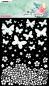 Preview: Studio Light - Schablone "Blooming Butterflies" Stencil  