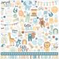 Preview: Echo Park - Designpapier "Our Baby Boy" Collection Kit 12x12 Inch - 12 Bogen