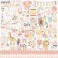 Preview: Echo Park - Designpapier "Our Baby Girl" Collection Kit 12x12 Inch - 12 Bogen