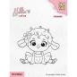 Preview: Nellie's Choice - Stempel "Little Lamb" Clear Stamps Nellie´s Cuties 