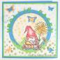 Preview: Nellie's Choice - Stempel "Stamp Easter Gnom with Flowers" Clear Stamps Nellie´s Cuties 