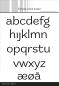 Preview: Simple and Basic - Stanzschablone  "Funky Alphabet Small Letters" Dies