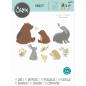 Preview: Sizzix - Stanzschablone "Nature Friends " Thinlits Craft Dies