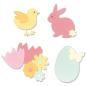 Preview: Sizzix - Stanzschablone "Basic Easter Shapes" Thinlits Craft Dies