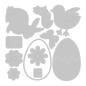 Preview: Sizzix - Stanzschablone "Basic Easter Shapes" Thinlits Craft Dies