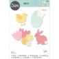 Preview: Sizzix - Stanzschablone "Basic Easter Shapes" Thinlits Craft Dies