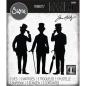 Preview: Sizzix - Stanzschablone "Gentlemen" Thinlits Craft Dies