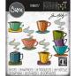 Preview: Sizzix - Stanzschablone "Papercut Café" Thinlits Craft Dies