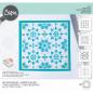 Preview: Sizzix - Schablone "Geo Backround" Layered Stencil