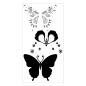 Preview: Sizzix - Stempel "Decorated Butterfly" Layered Clear Stamps