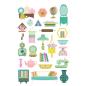 Preview: Simple Stories - Aufkleber "Flea Market " Sticker Book