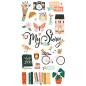 Preview: Simple Stories - Aufkleber "My Story" Chipboard Sticker 