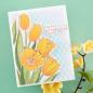 Preview: Spellbinders - Glimmer Hot Foil Plate "Wonderful Tulips"