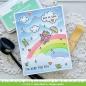 Preview: Lawn Fawn - Schablone "Corner Rainbow" Stencil