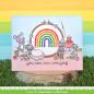 Preview: Lawn Fawn - Stanzschablone "Embroidery Hoop Rainbow" Add-on Die