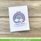 Preview: Lawn Fawn - Stanzschablone "Embroidery Hoop Rainbow" Add-on Die