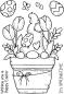 Preview: Woodware - Stempelset "Flower Pot Gnome" Clear Stamps 