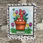 Preview: Woodware - Stempelset "Flower Pot Gnome" Clear Stamps 