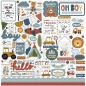 Preview: Echo Park - Designpapier "Dream Big Little Boy" Collection Kit 12x12 Inch - 12 Bogen