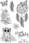 Preview: Creative Expressions - Stempelset A6 "From Owl Of Us" Clear Stamps