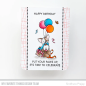 Preview: My Favorite Things - Gummistempel "Balloon Strings" 6x6" Background Rubber Stamp